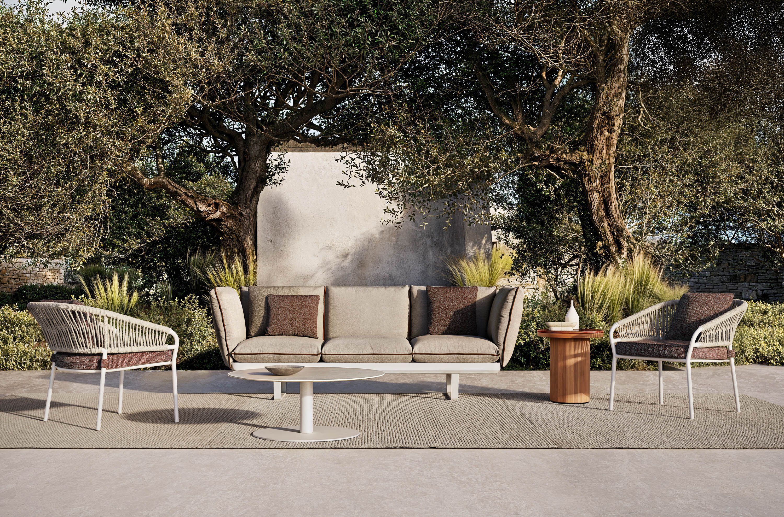 Садовое кресло с алюминиевым подлокотником и веревкой Atmosphera Pleasure .25 ARCH-00073657 - Вид №2