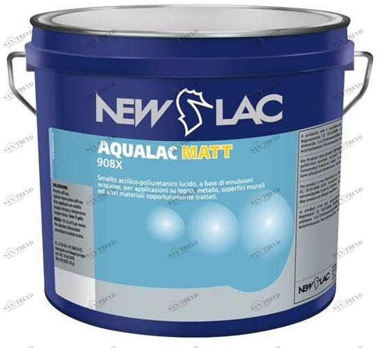 NEW LAC Матовая акрилово-полиуретановая эмаль Smalti solvente sun-id-1374335