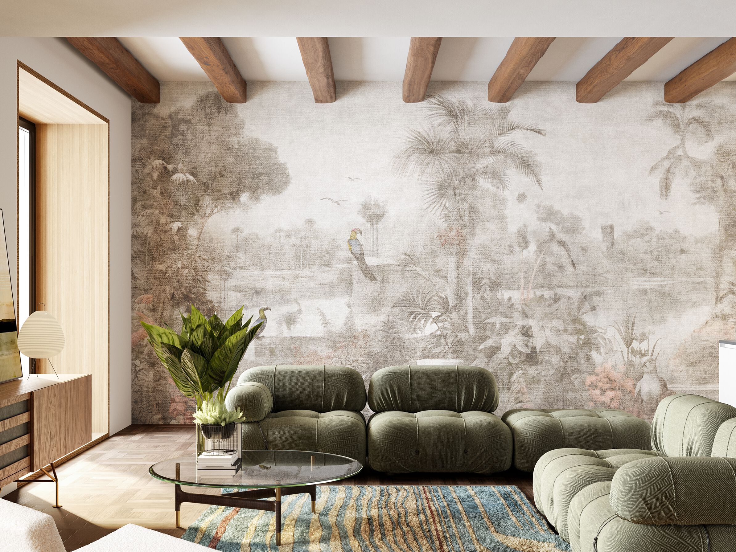 Обои с цифровой печатью Inkiostro Bianco белая бумага ARCH-00132198