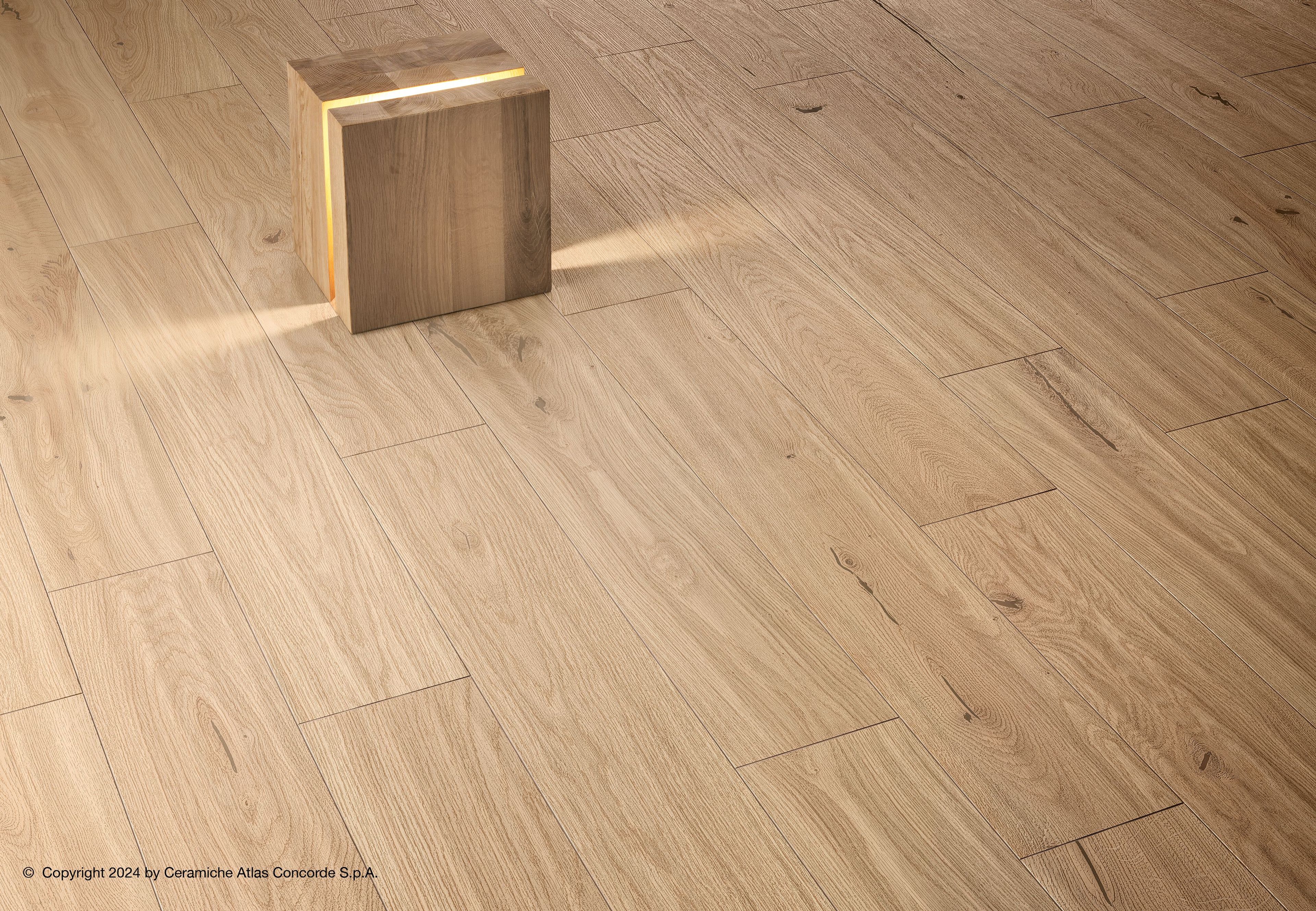 Напольное покрытие из керамогранита в помещении и на открытом воздухе с эффектом дерева Atlas Concorde журнал ARCH-00030139 - Вид №40