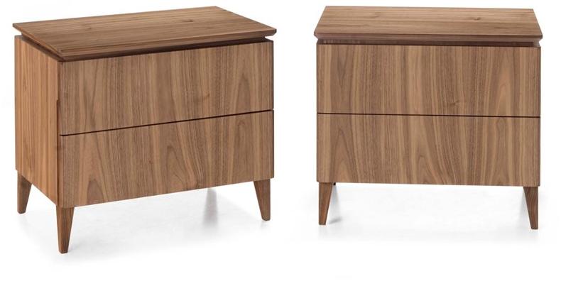 Arte Brotto Тумбочка из орехового дерева Leonardo L113n - Вид №1