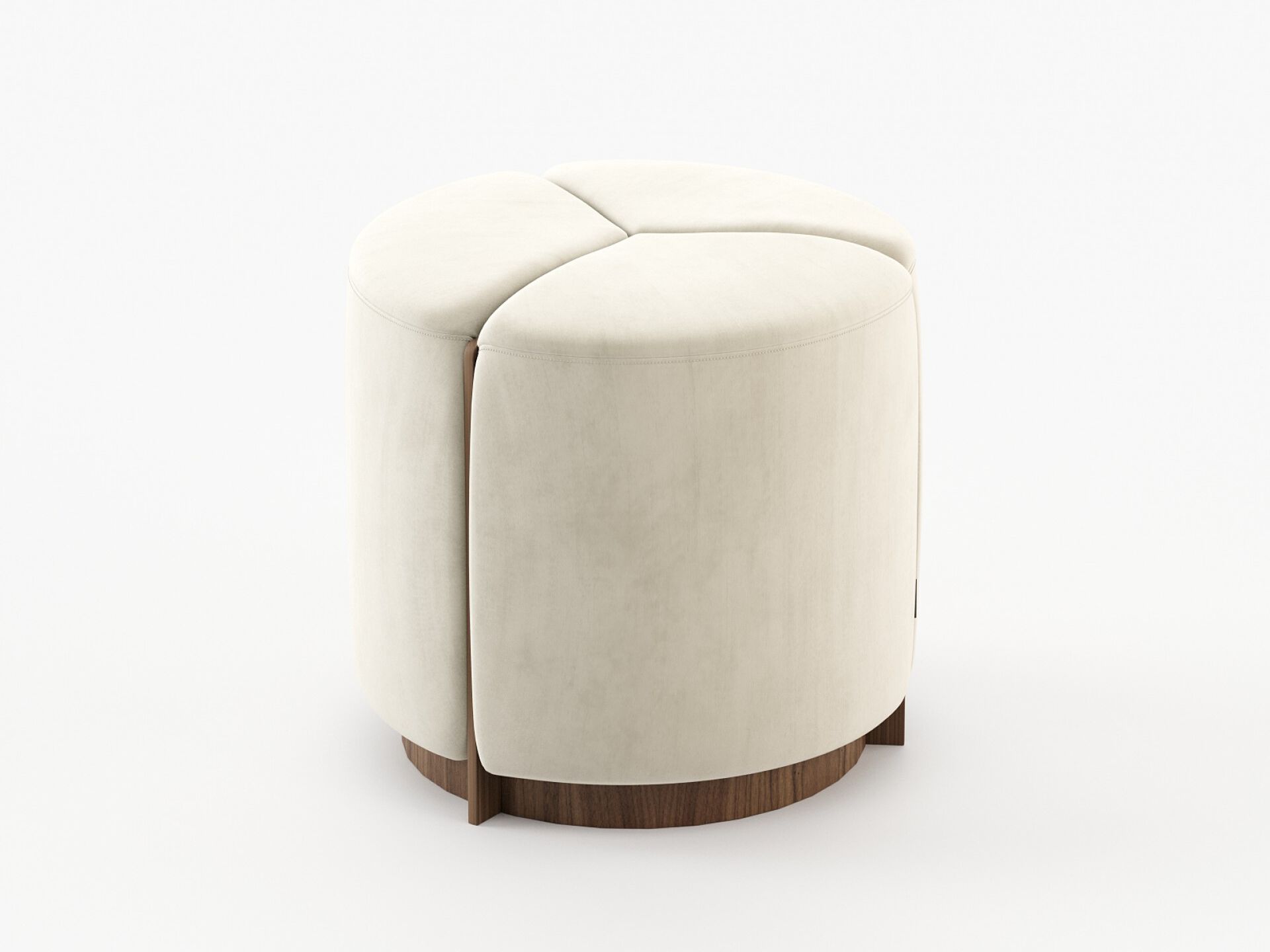 Круглый пуф из ткани Laskasas Not Another Edition ARCH-00009563