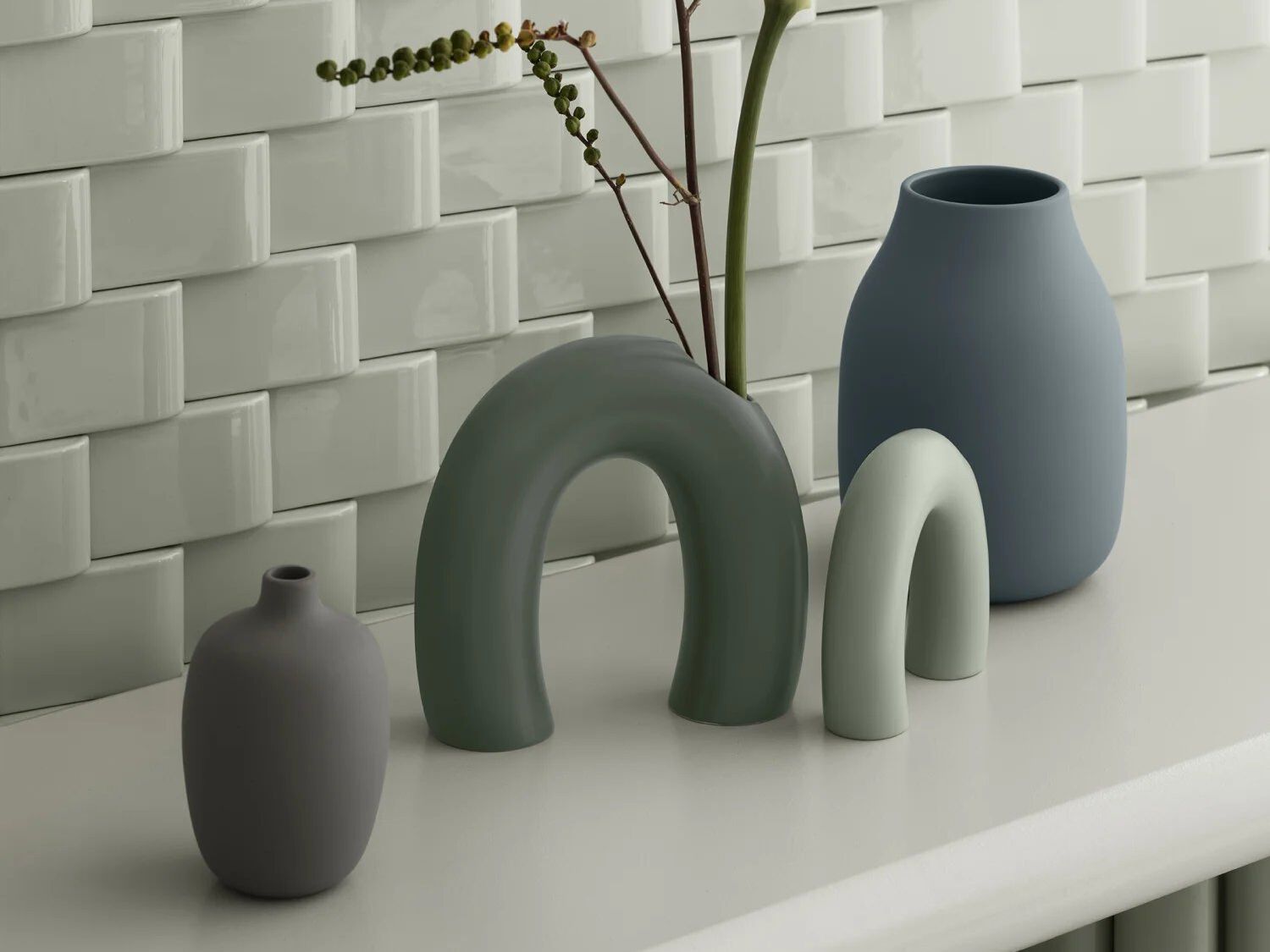 Керамическая ваза blomus KAGETSU L ARCH-00070215 - Вид №4