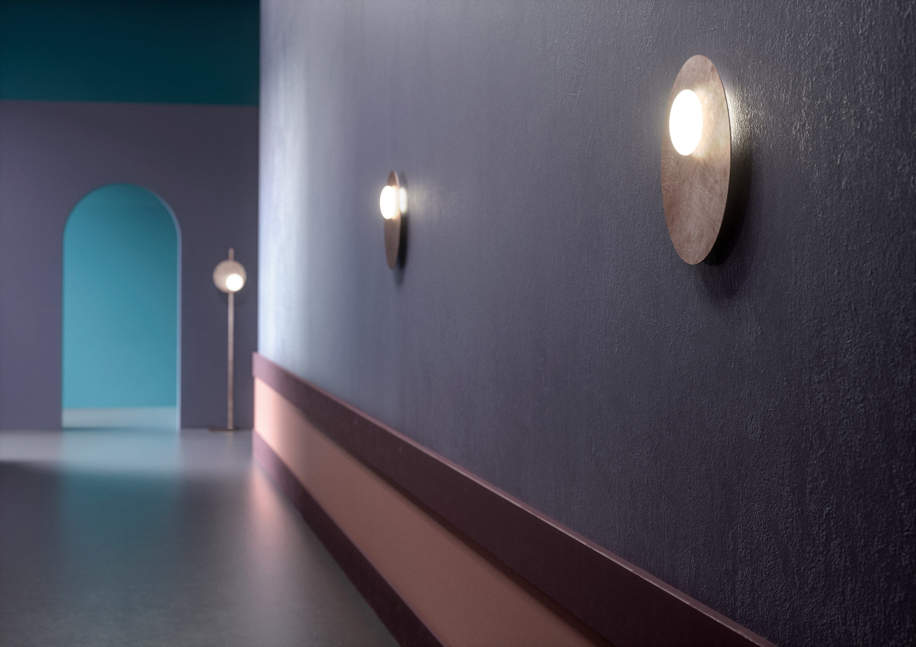 Алюминиевый светодиодный потолочный светильник AXOLIGHT Kwic ARCH-00083136 - Вид №5