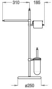 Fir Italia Accessori bagno classici  Abme12h  - Вид №1