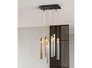 Подвесной светильник из стекла pyrex canneted