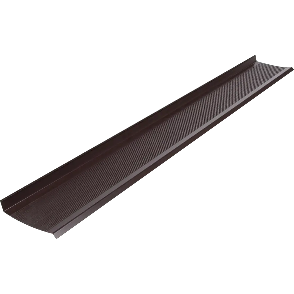 Отлив ПВХ 2000x180 мм коричневый FINEBER STLM-2029193 - Вид №1