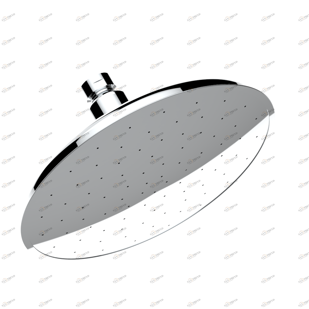 G00-286 Лейка душевая Ø 200 мм с шаровым шарнирным соединением 1/2" Thg-paris прочие артикулы THG Матовый никель G00 286 CAT.C