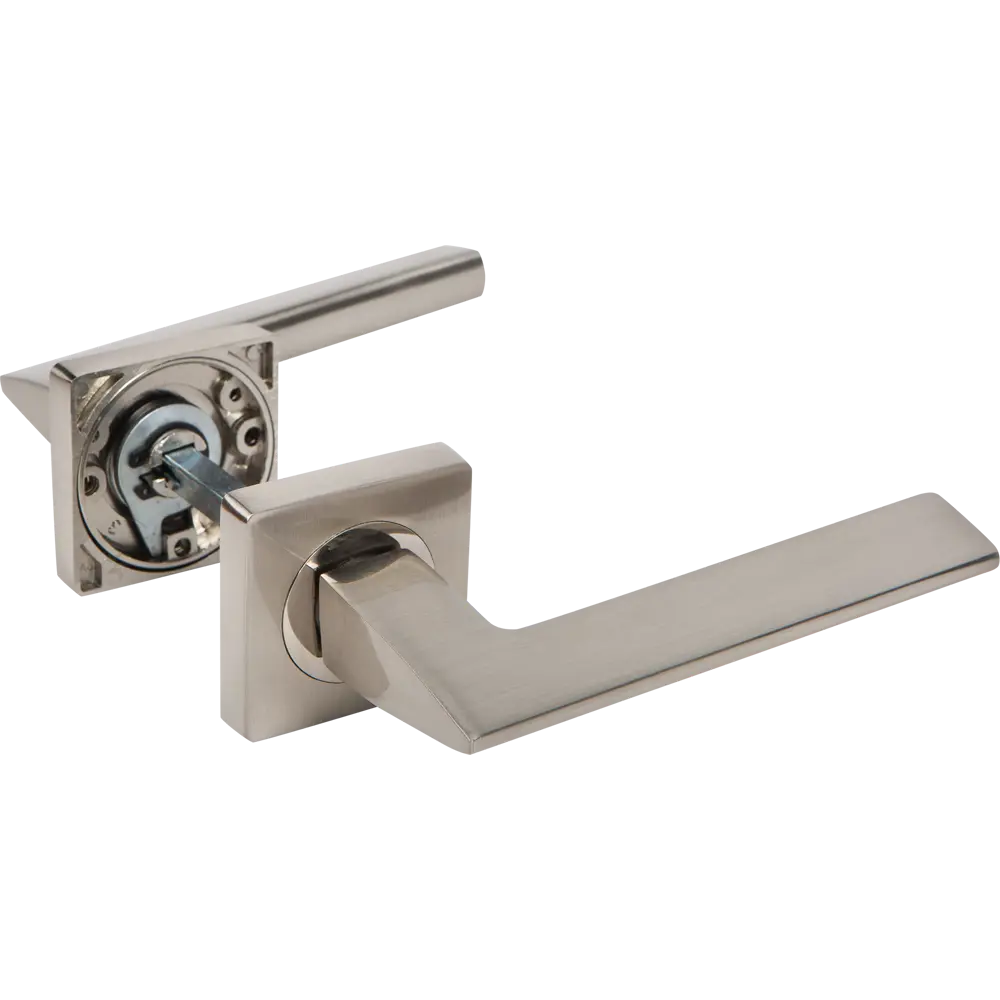 Дверные ручки Puerto AL 531-02 SN, без запирания, цвет матовый никель STLM-2123759