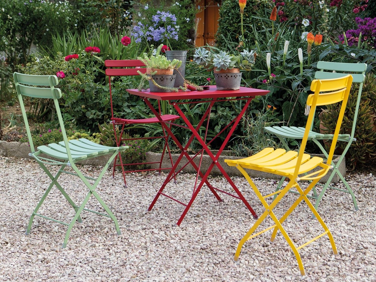 Металлический складной садовый стул Vermobil ARCH-00138748 - Вид №5