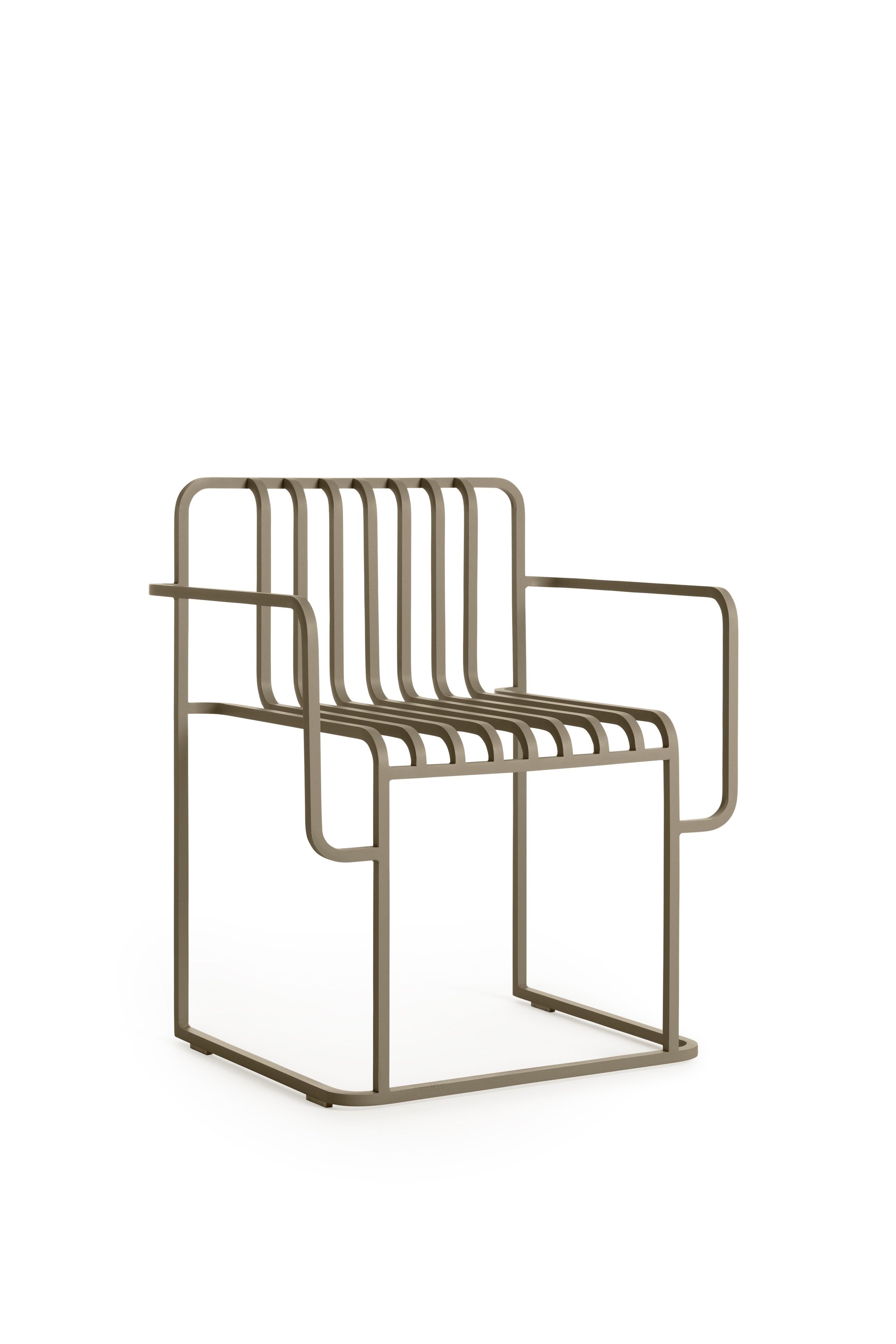 Алюминиевый стул с подлокотниками Diabla гриль ARCH-00143391 - Вид №7