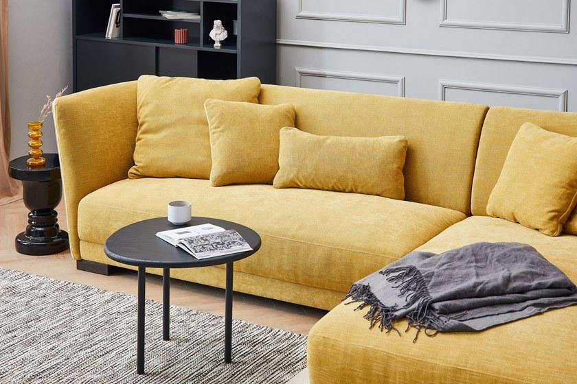 Grado Design 3-х местный тканевый диван с шезлонгом Halle Hal - sf - rc - Вид №6