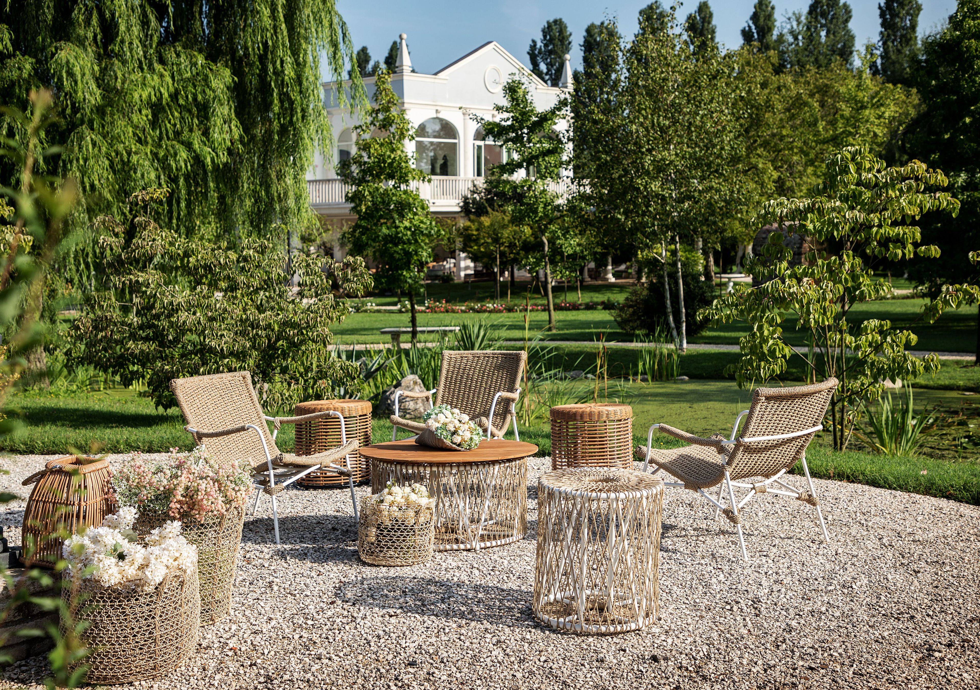 Синтетическое волокно садовое кресло с подлокотниками cbdesign Paris &amp ARCH-00039686 - Вид №1