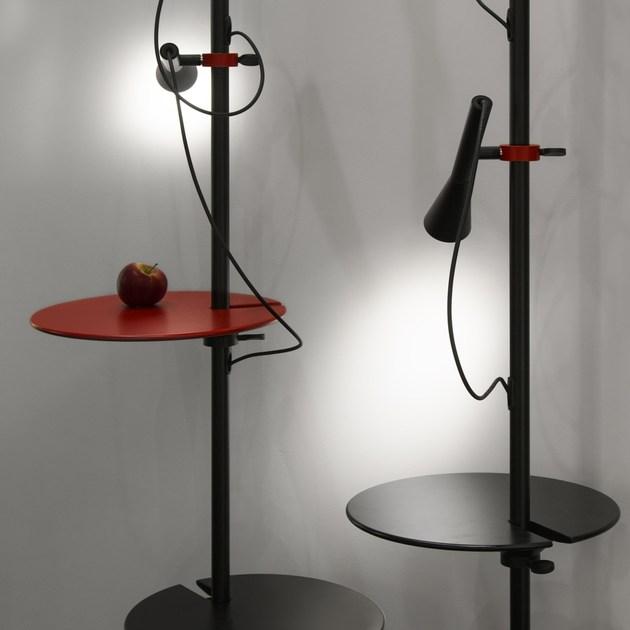 Martinelli Luce Лампа протянута между потолком и полом с регулируемым светом Colibrì 2292/ne Colibri - Вид №4