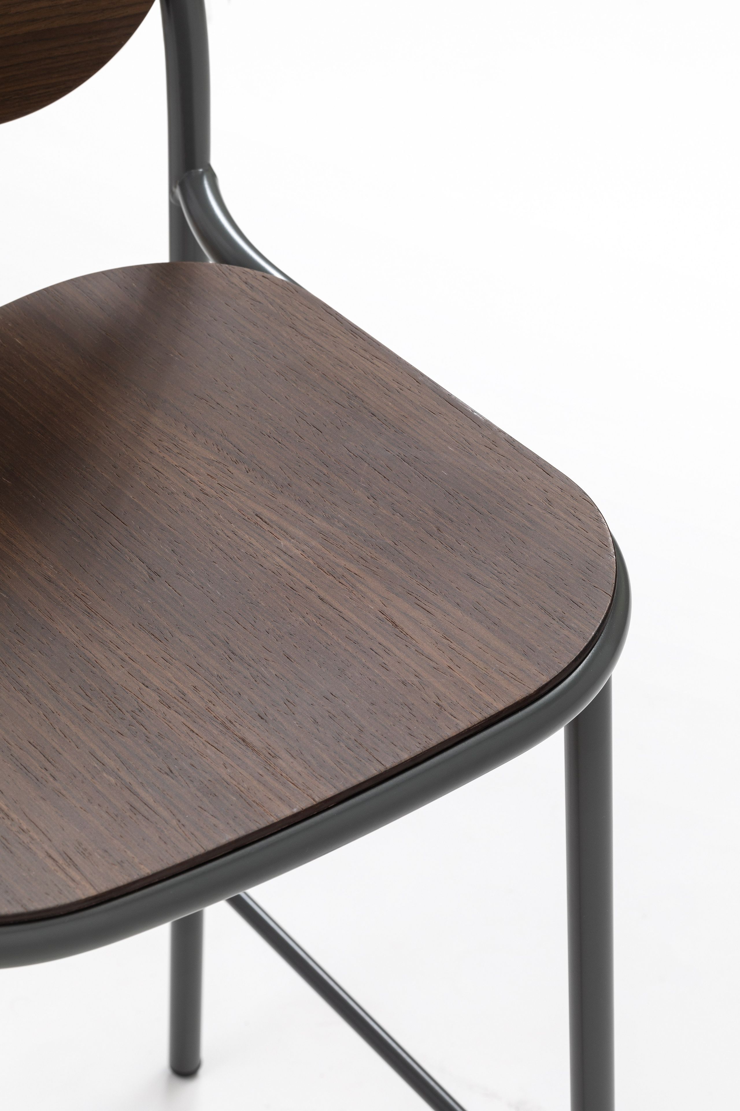 Высокий деревянный стул со спинкой TrabA' Metis ARCH-00132933 - Вид №2