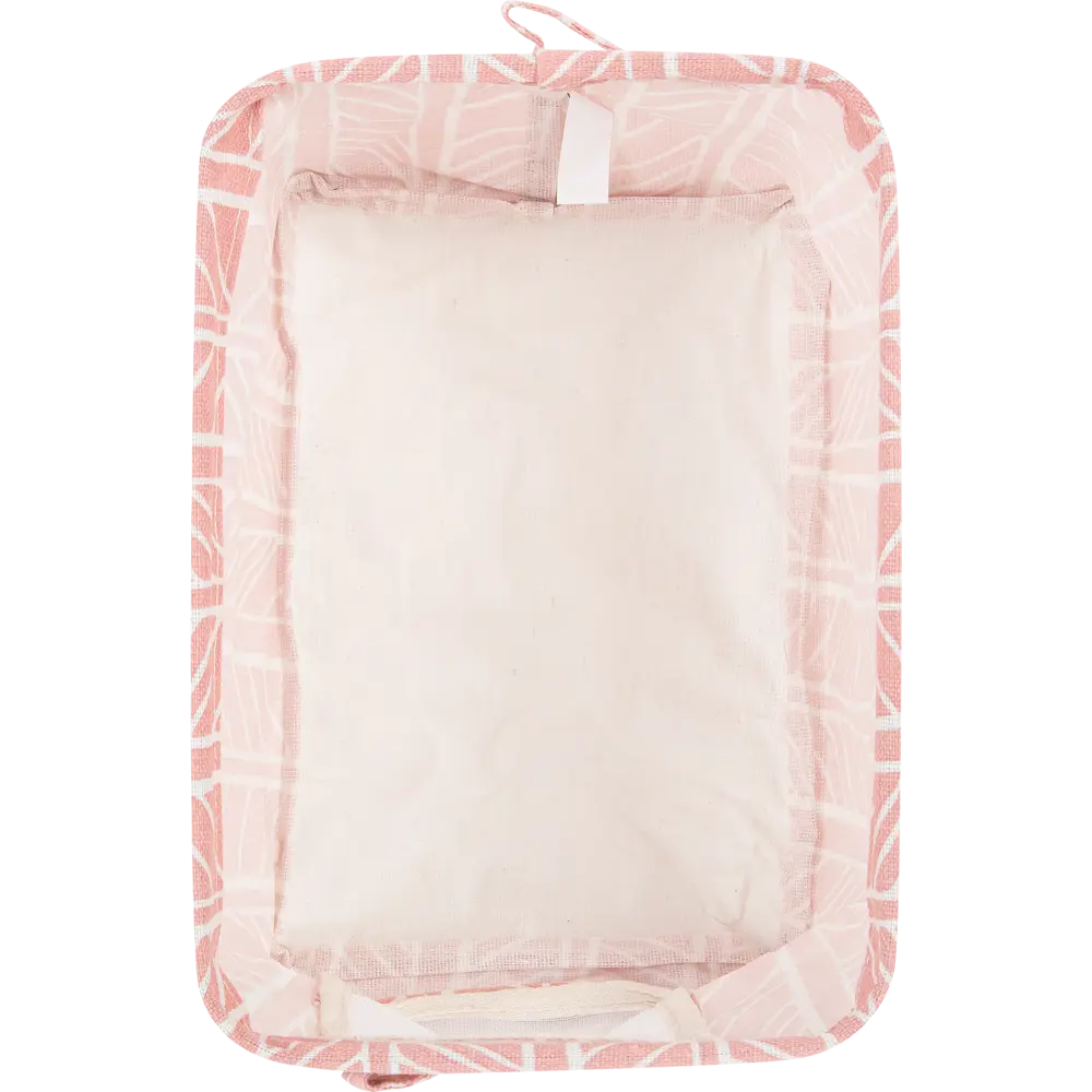 Короб складной Native 18x27x15 см полиэстер цвет розовый с ручками 82769460 STLM-2081119 Santreyd - Вид №1