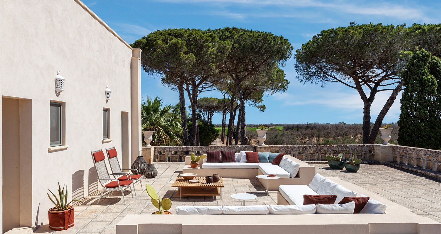 Напольная ткань квадратная однотонная подушка Poltrona Frau Boundless Living Outdoor Collections ARCH-00027894 - Вид №4