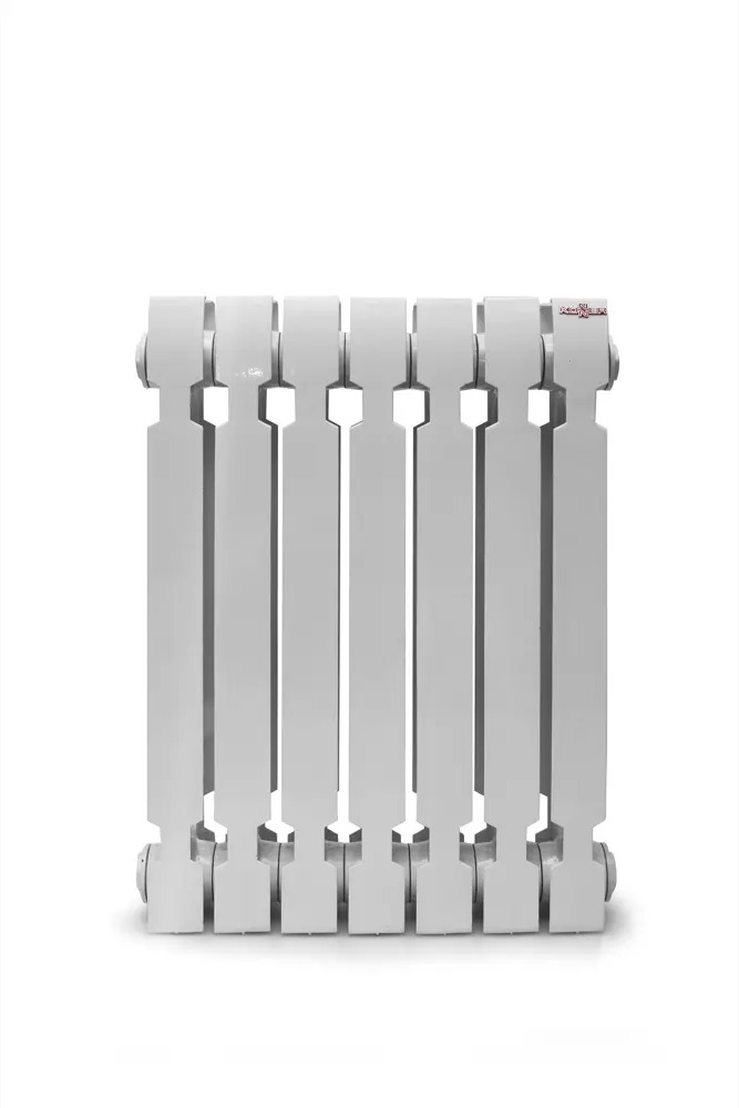 90362808 Радиатор секционный Konner Modern 500/96 10 секций боковое подключение чугун белый STLM-0939140
