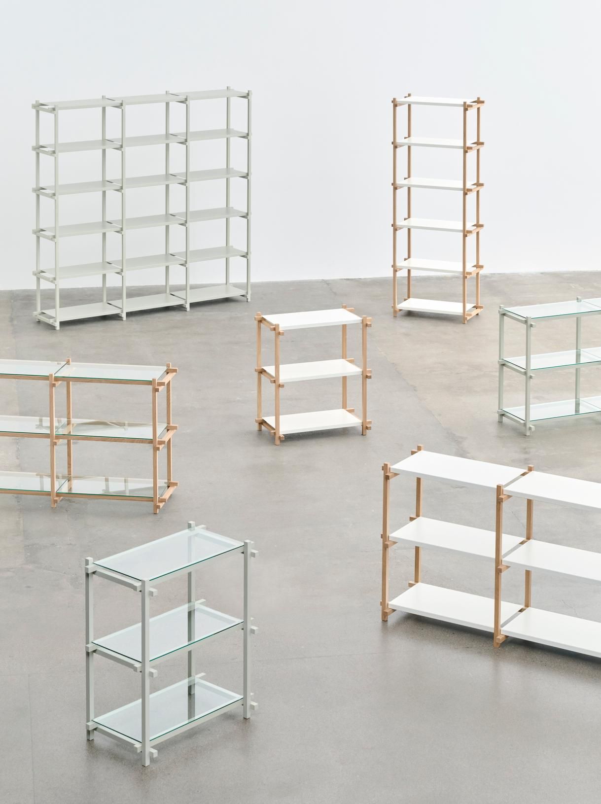 Деревянный книжный шкаф Hay Woody ARCH-00147534 - Вид №12