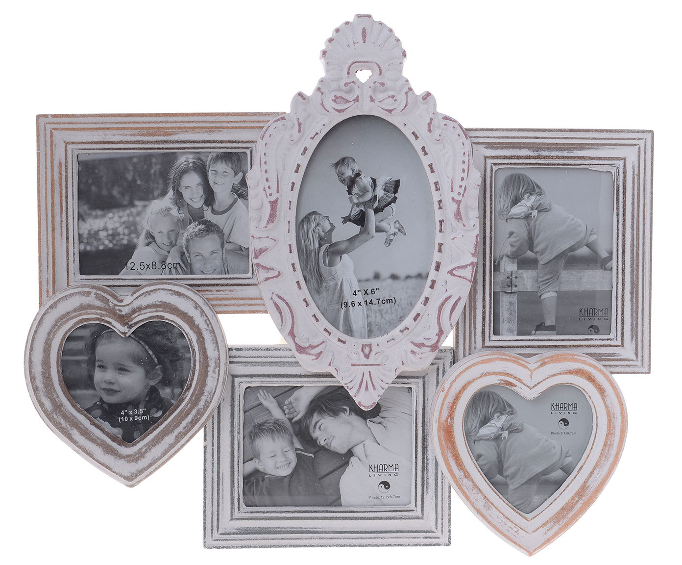 3830616.0006 Фоторамка настенная, 6 секций TO4ROOMS  - Вид №1