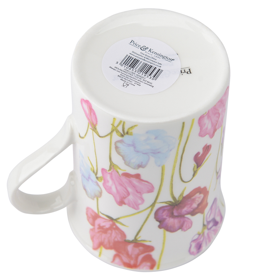 P_0043.012pk Кружка viola & sweetpea 310 мл розовая Price&Kensington  - Вид №4