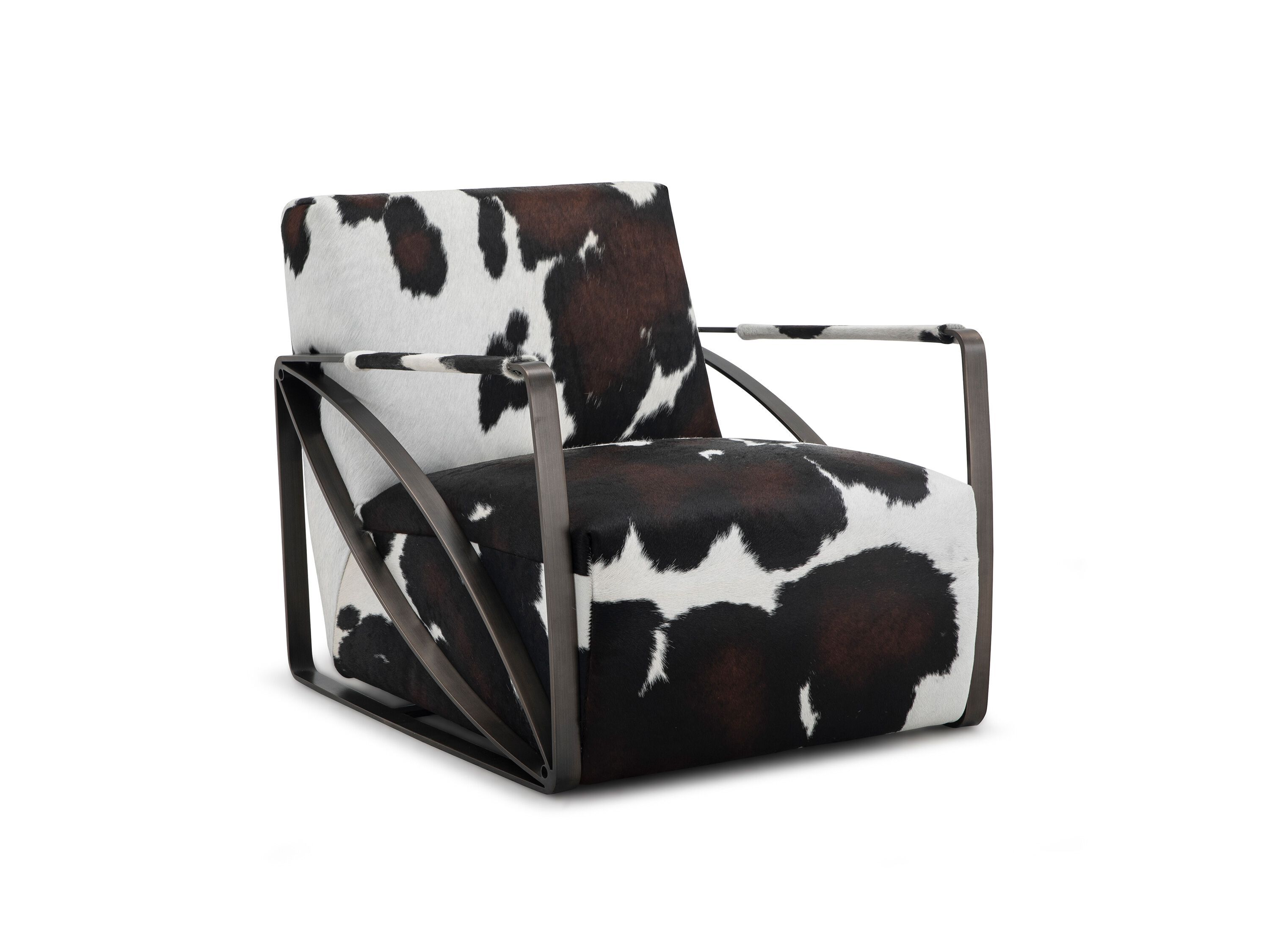 Кожаное кресло с подлокотниками CAMPO DE' FIORI YVOIRE ARCH-00088513 - Вид №6