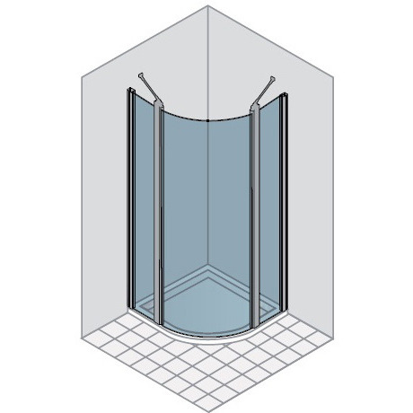 V6RSL Vertica collection Душевая кабина DUKA 45009 - Вид №1