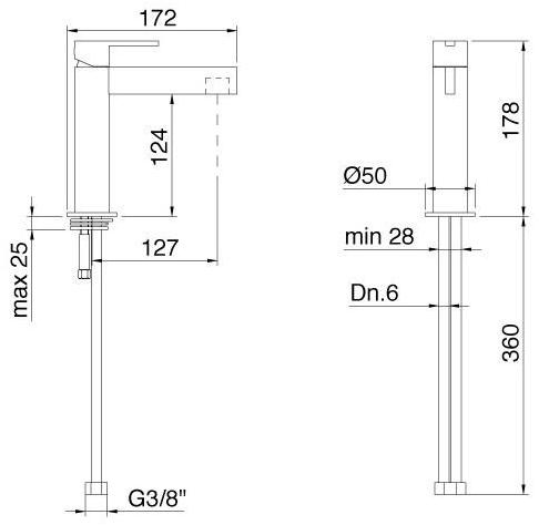 Rubinetterie Treemme Time_out  5111-5110  - Вид №4