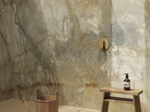 Пол / керамогранит с мраморным эффектом