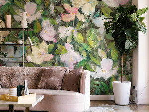 Обои с цветочными мотивами