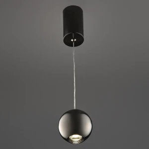 Светильник подвесной светодиодный 50215/1 IP20 7W нейтральный белый свет цвет черный жемчуг