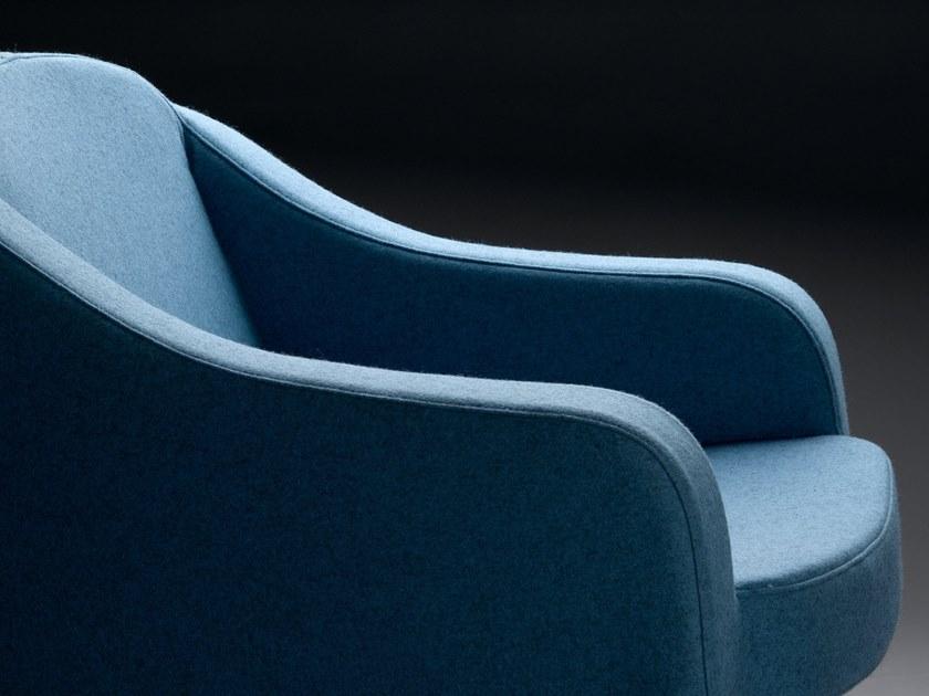 mminterier Поворотное тканевое кресло с подлокотниками sun-id-1492377 - Вид №4