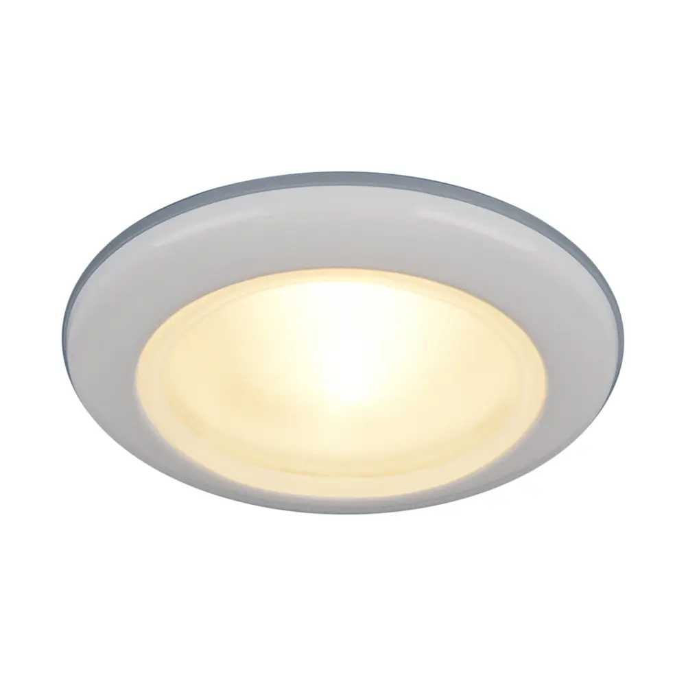 Светильник встраиваемый Электростандарт Spruzzo, G5.3, 50 Вт, цвет белый, IP44 Elektrostandard STLM-2063052