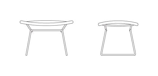 Тканевая подставка для ног In Stock Knoll ARCH-00053514 - Вид №2