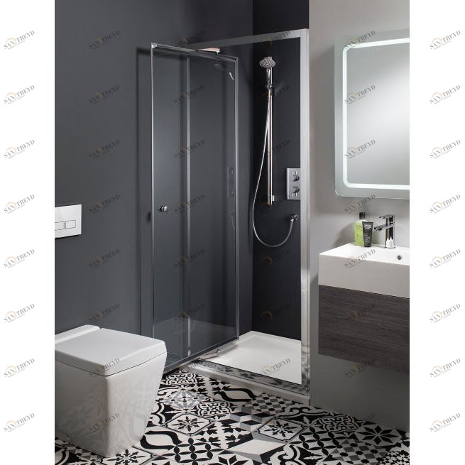 Дверь в нишу Infold 900mm Britton Burlington EIDSC0900 