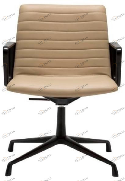 Andreu World Кресло вращающееся на 4 спицы с подлокотниками Flex executive So1844