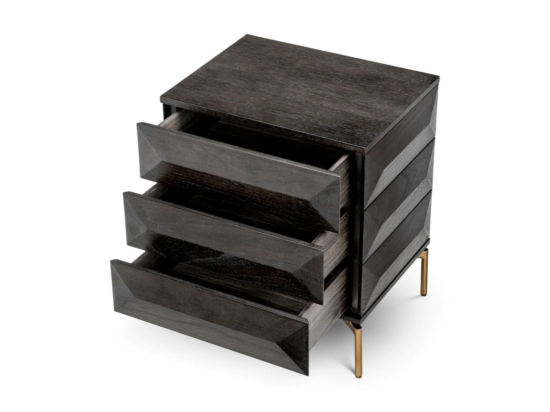 Деревянная тумбочка с ящиками Eichholtz Денвер ARCH-00064841 - Вид №1