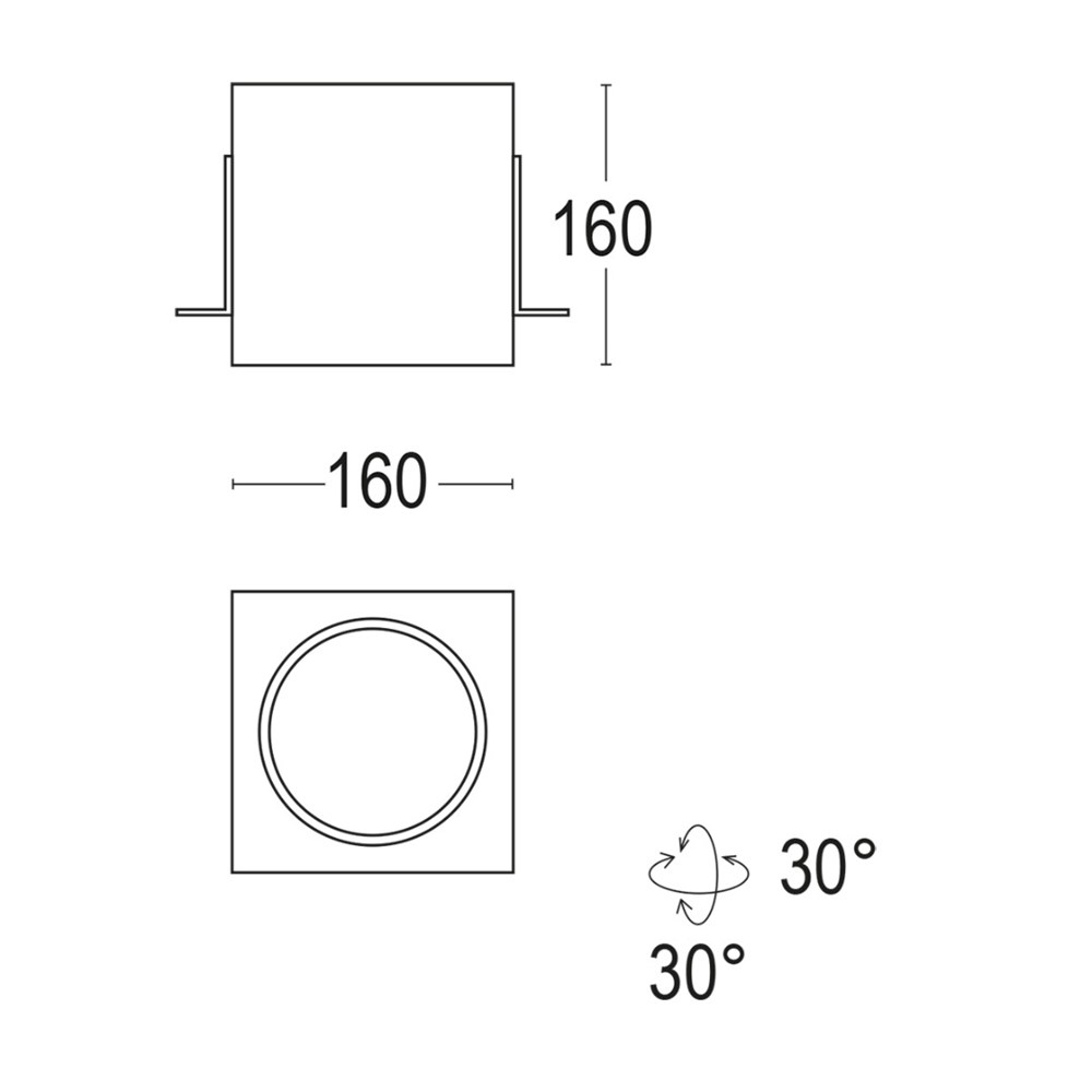 Box 2R SQ 1L Ghidini Box R .02 Черный (Матовый)  - Вид №2