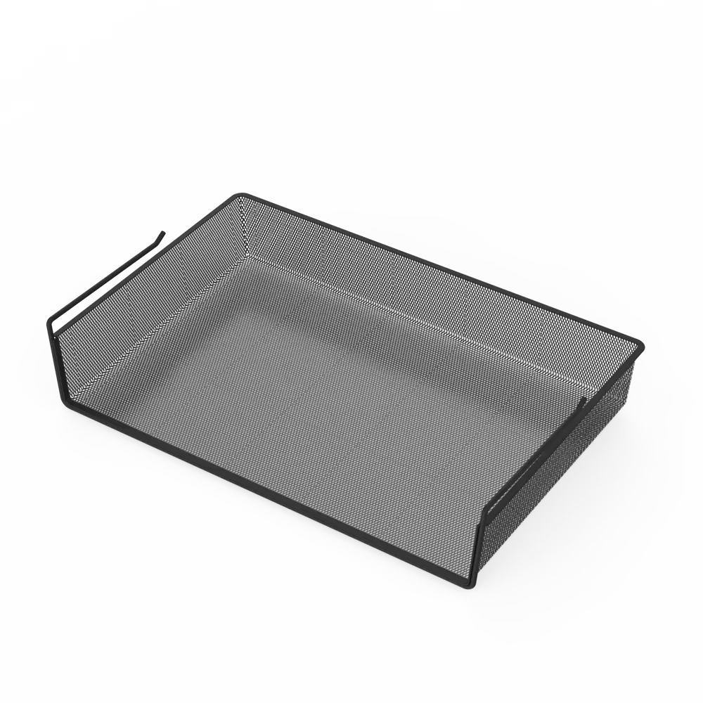 Выдвижная корзина с рамой KONSENSA 56x35.7x12 см цвет черный 89436155 STLM-2103736  - Вид №1