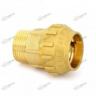 Муфта НР 32х1" для ПНД труб TIEMME 3400001