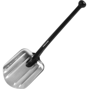 Лопата совковая для уборки снега Fiskars 20.4x70 см сталь с черенком 13560295 STLM-2171640