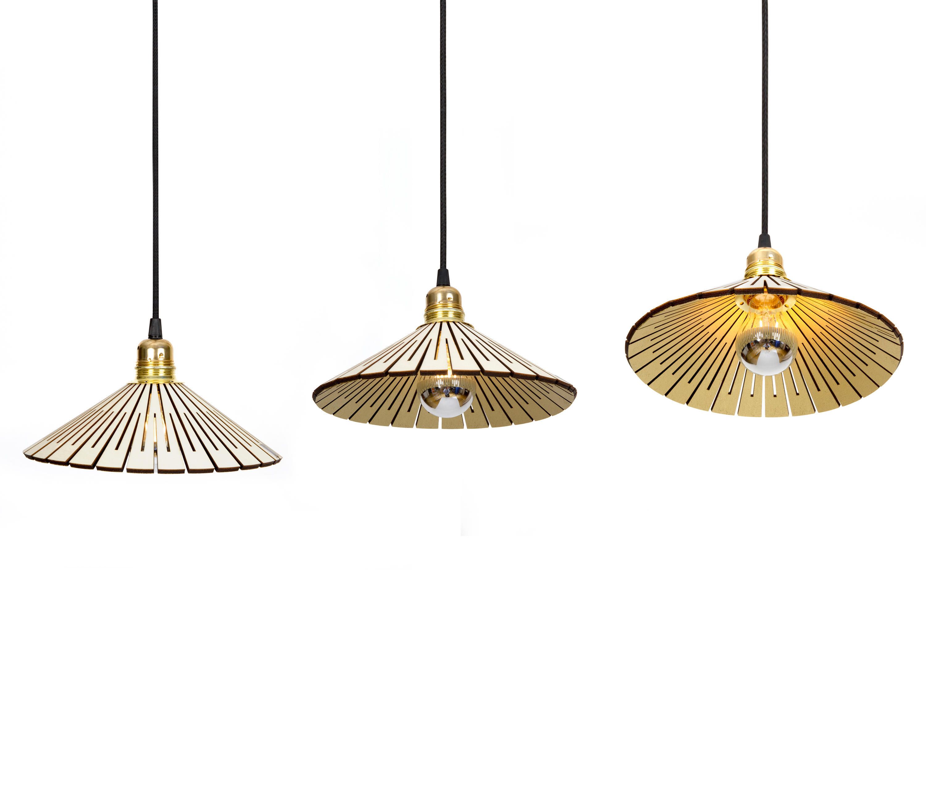 Деревянный светодиодный подвесной светильник dukta RAYA ARCH-00102040 - Вид №2