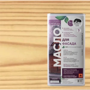 Масло для фасадов Mighty Oak цвет прозрачно-медовый 5 л