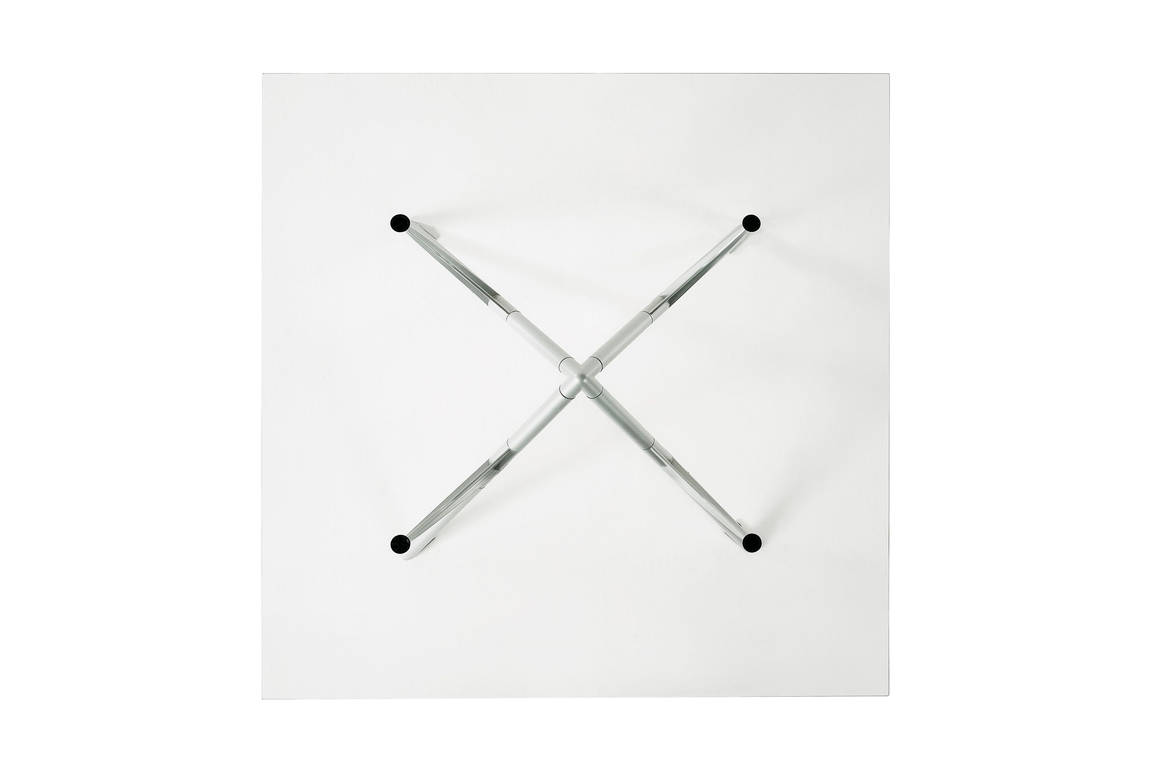 Квадратный стол из стали и хрусталя BALERI ITALIA PRESIDENT M ARCH-00151369 - Вид №2