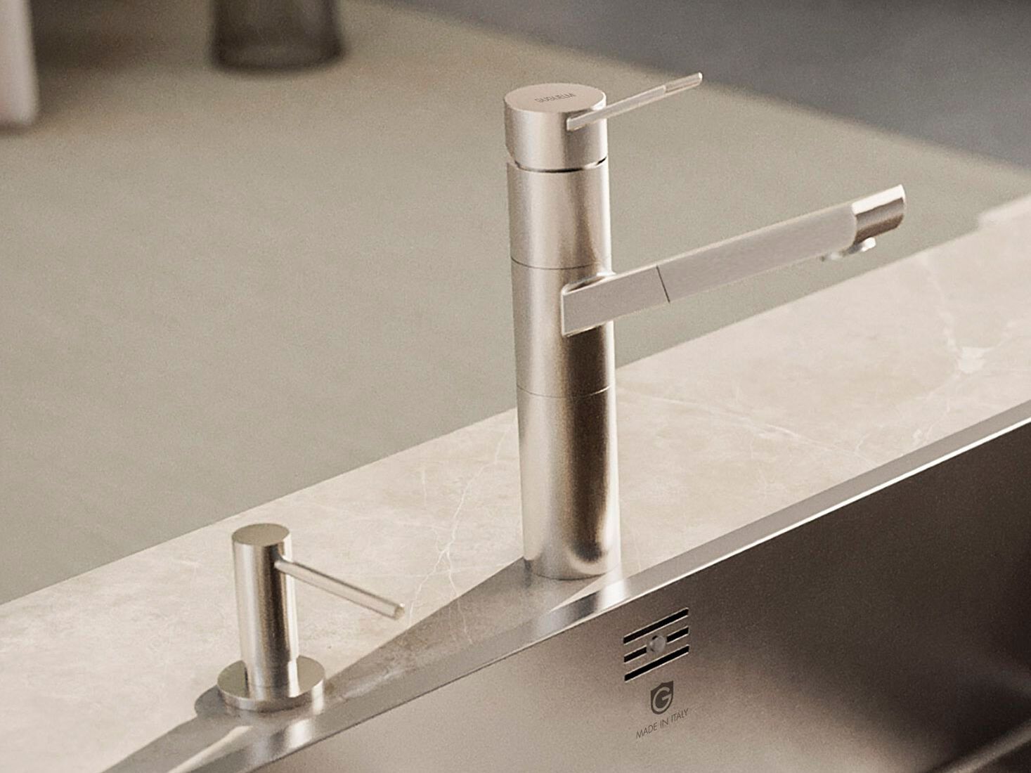 Дозатор мыла GUGLIELMI RUBINETTERIE DS90220 ARCH-00126554 - Вид №9