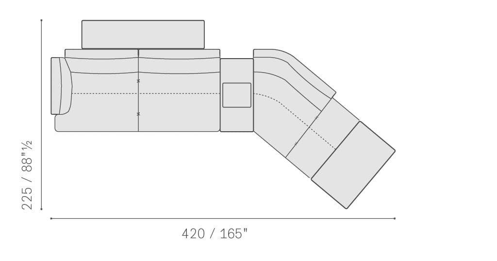Ткань диван Poltrona Frau коллекция-диваны и кресла ARCH-00054952 - Вид №8