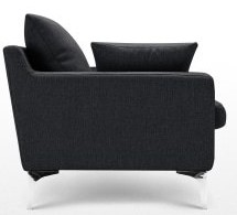 Диван Collar прямой черный ICON DESIGNE ДИЗАЙНЕРСКИЕ 178079 Черный  - Вид №3