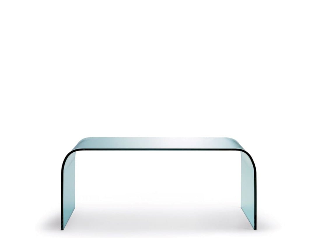 Прямоугольный журнальный столик из флоат-стекла FontanaArte ARCH-00114495 - Вид №1
