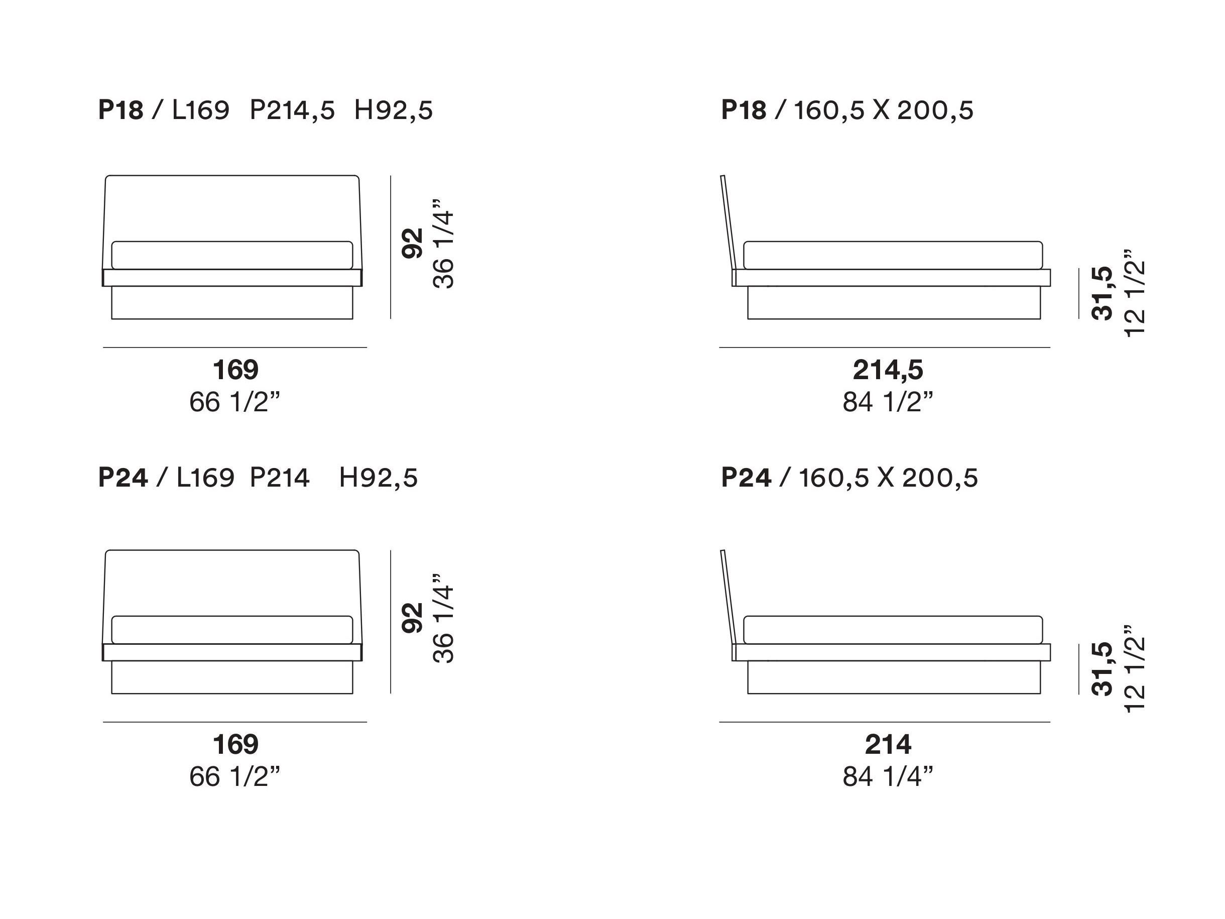 Деревянная кровать для хранения Alf DaFrè TEO 2 ARCH-00054213 - Вид №6
