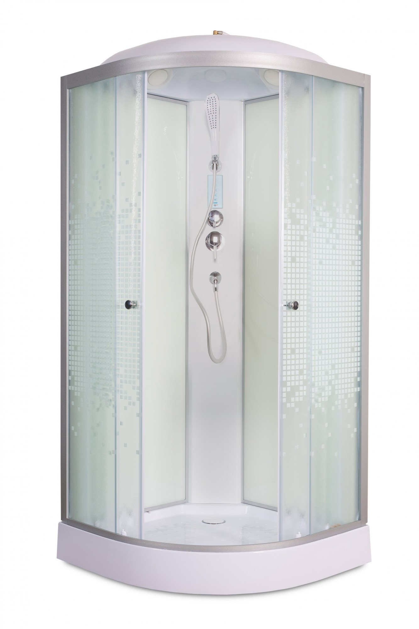 А09 LED и гидромассажем Душевая кабина DETO Серия А L 901 с электрикой